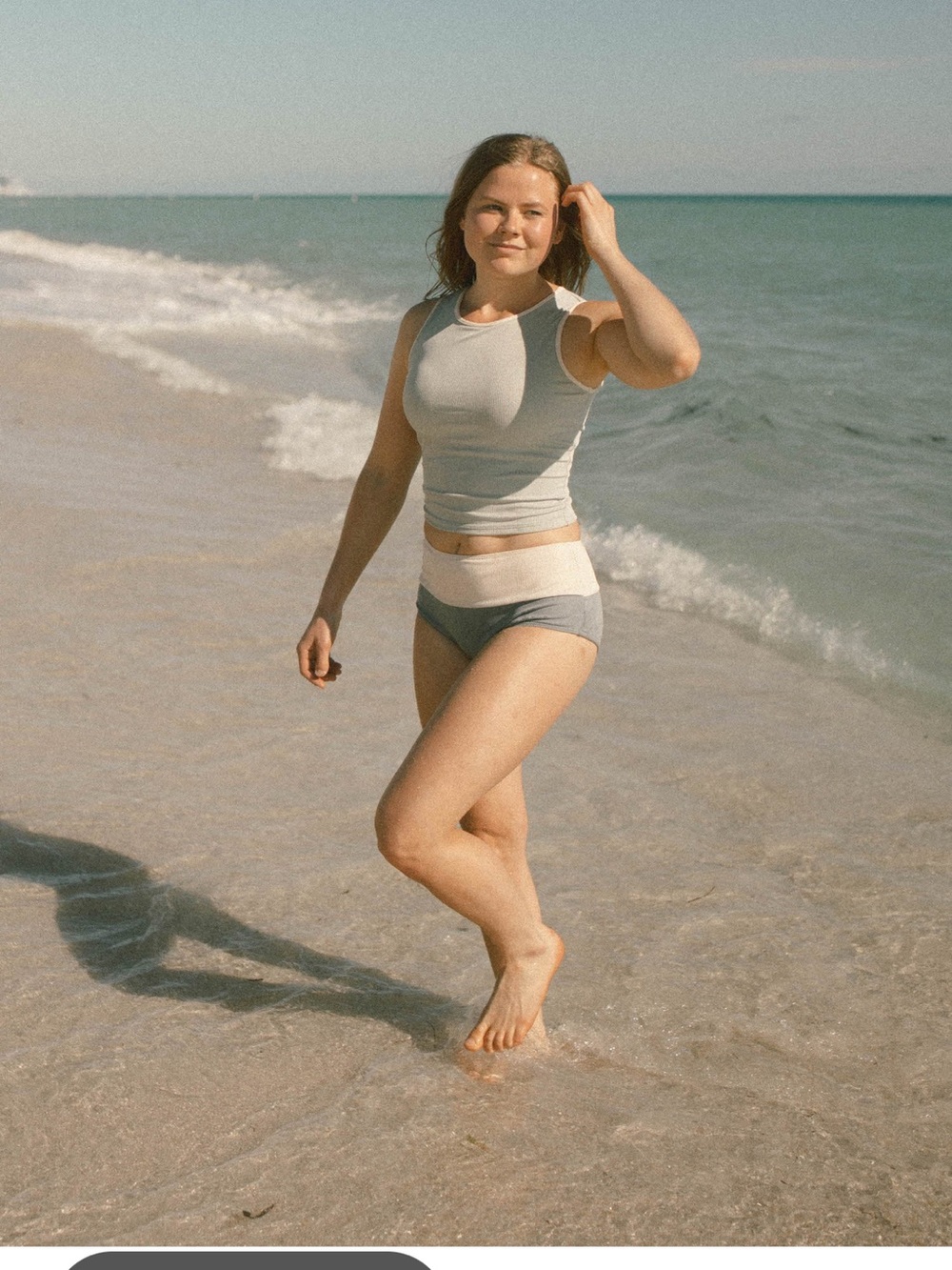 Geode Havasu Ribeed Tankini Swim Set - Picture 5 of 12